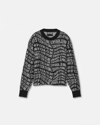 Pulover tricotat Liquify Logomania
