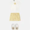 Rochie din bumbac cu imprimeu pentru bebeluși Rochie din bumbac cu imprimeu pentru bebeluși