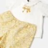 Rochie din bumbac cu imprimeu pentru bebeluși Rochie din bumbac cu imprimeu pentru bebeluși