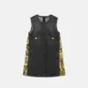 Rochie din denim cu imprimeu pentru copii