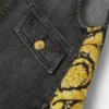 Rochie din denim cu imprimeu pentru copii