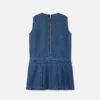 Rochie din denim plisată pentru copii