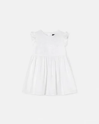 rochie din poplin de bumbac brodat pentru copii 1 1 330x413 - Rochie din poplin de bumbac brodată pentru copii