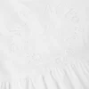 Rochie din poplin de bumbac brodată pentru copii Rochie din poplin de bumbac brodată pentru copii