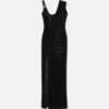 Rochie drapată din catifea Rochie drapată din catifea