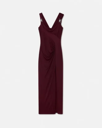 Rochie drapată din jersey de viscoză