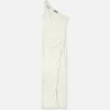Rochie drapată din jersey de viscoză Rochie drapată din jersey de viscoză