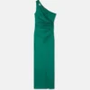 Rochie drapată din jersey de viscoză Rochie drapată din jersey de viscoză