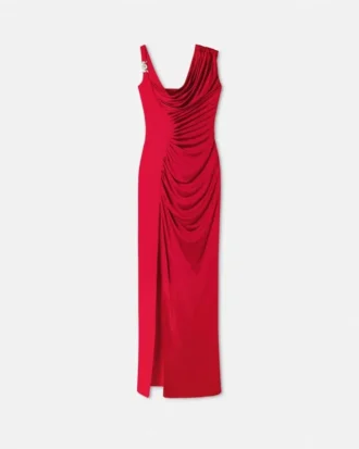 Rochie drapată din jersey de viscoză