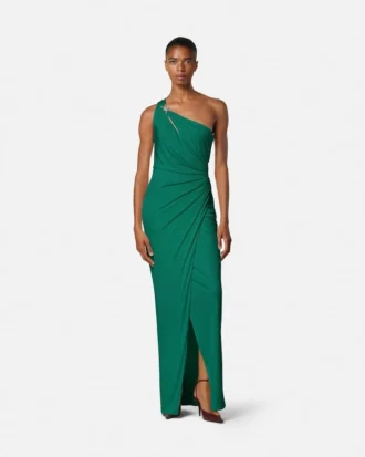Rochie drapată din jersey de viscoză