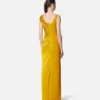 Rochie drapată din jersey de viscoză Rochie drapată din jersey de viscoză