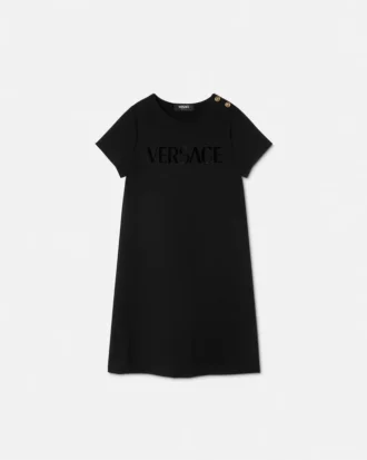 Rochie evazată pentru copii, cu cusături Milano și ornamente