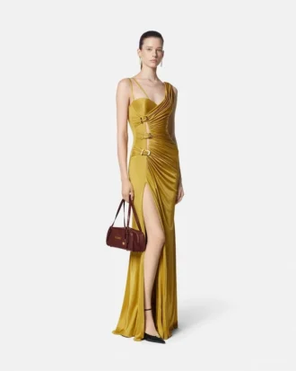 Rochie fluida cu pliuri