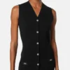 Rochie maxi din tricot de lână și cașmir Rochie maxi din tricot de lână și cașmir
