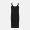 Rochie midi cu catarame baroce Rochie midi cu catarame baroce