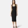 Rochie midi cu catarame baroce Rochie midi cu catarame baroce