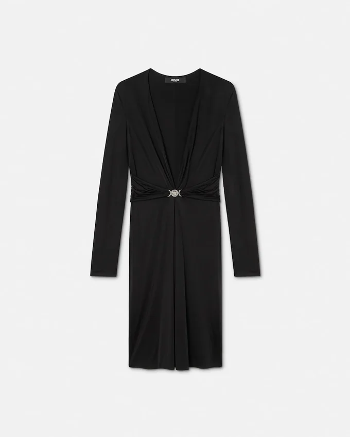 Rochie midi din jersey de viscoză Rochie midi din jersey de viscoză