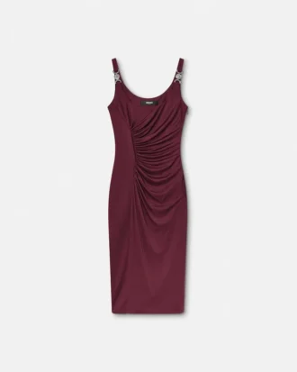 Rochie midi din jersey de viscoză