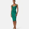 Rochie midi din jersey de viscoză Rochie midi din jersey de viscoză