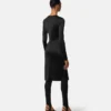 Rochie midi din jersey de viscoză Rochie midi din jersey de viscoză