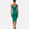 Rochie midi din jersey de viscoză Rochie midi din jersey de viscoză