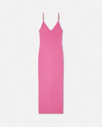 Rochie midi din tricot de viscoză