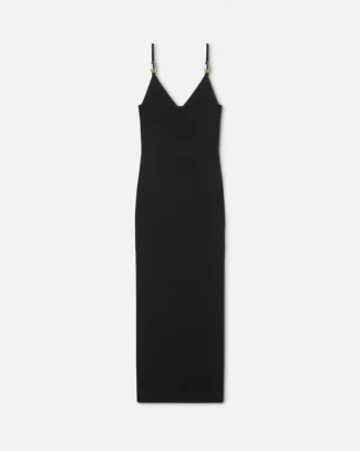 Rochie midi din tricot de viscoză