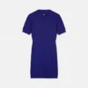 Rochie midi din tricot jacquard cu imprimeu V Allover Rochie midi din tricot jacquard cu imprimeu V Allover