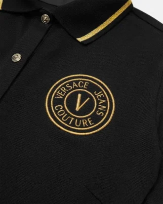 Rochie midi polo V-Emblem