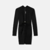 Rochie mini ajustată cu ac de siguranță Rochie mini ajustată cu ac de siguranță