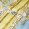 Rochie mini cămașă din twill de mătase imprimat Rochie mini cămașă din twill de mătase imprimat