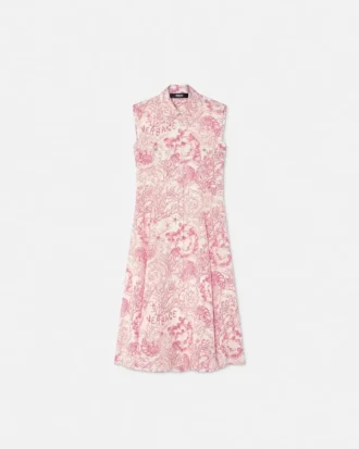 Rochie mini cămașă fluida Underwater Barocco