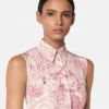 Rochie mini cămașă fluida Underwater Barocco Rochie mini cămașă fluida Underwater Barocco