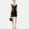 Rochie mini corset din piele Rochie mini corset din piele