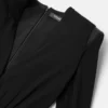 Rochie mini din crep cu decolteu adânc în V Rochie mini din crep cu decolteu adânc în V