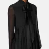 Rochie mini din crep de Chine Lavallière Rochie mini din crep de Chine Lavallière