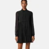 Rochie mini din crep de Chine Lavallière Rochie mini din crep de Chine Lavallière
