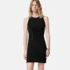 Rochie mini din jersey crep elastic Rochie mini din jersey crep elastic