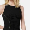 Rochie mini din jersey crep elastic Rochie mini din jersey crep elastic