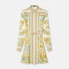 Rochie mini din mătase Barocco Silk Rochie mini din mătase Barocco Silk