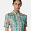 Rochie mini din mătase Barocco Silk Rochie mini din mătase Barocco Silk