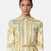 Rochie mini din mătase Barocco Silk Rochie mini din mătase Barocco Silk
