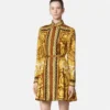 Rochie mini din mătase Barocco Silk Rochie mini din mătase Barocco Silk