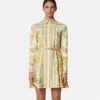 Rochie mini din mătase Barocco Silk Rochie mini din mătase Barocco Silk