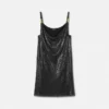 Rochie mini din plasă metalică Rochie mini din plasă metalică