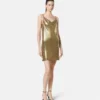 Rochie mini din plasă metalică Rochie mini din plasă metalică