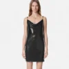 Rochie mini din plasă metalică Rochie mini din plasă metalică