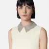 Rochie mini din satin cristal, cu croi în A Rochie mini din satin cristal, cu croi în A