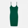 Rochie mini din tricot elastic jacquard din viscoză Rochie mini din tricot elastic jacquard din viscoză