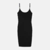 Rochie mini din tricot elastic jacquard din viscoză Rochie mini din tricot elastic jacquard din viscoză